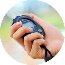 A stopwatch